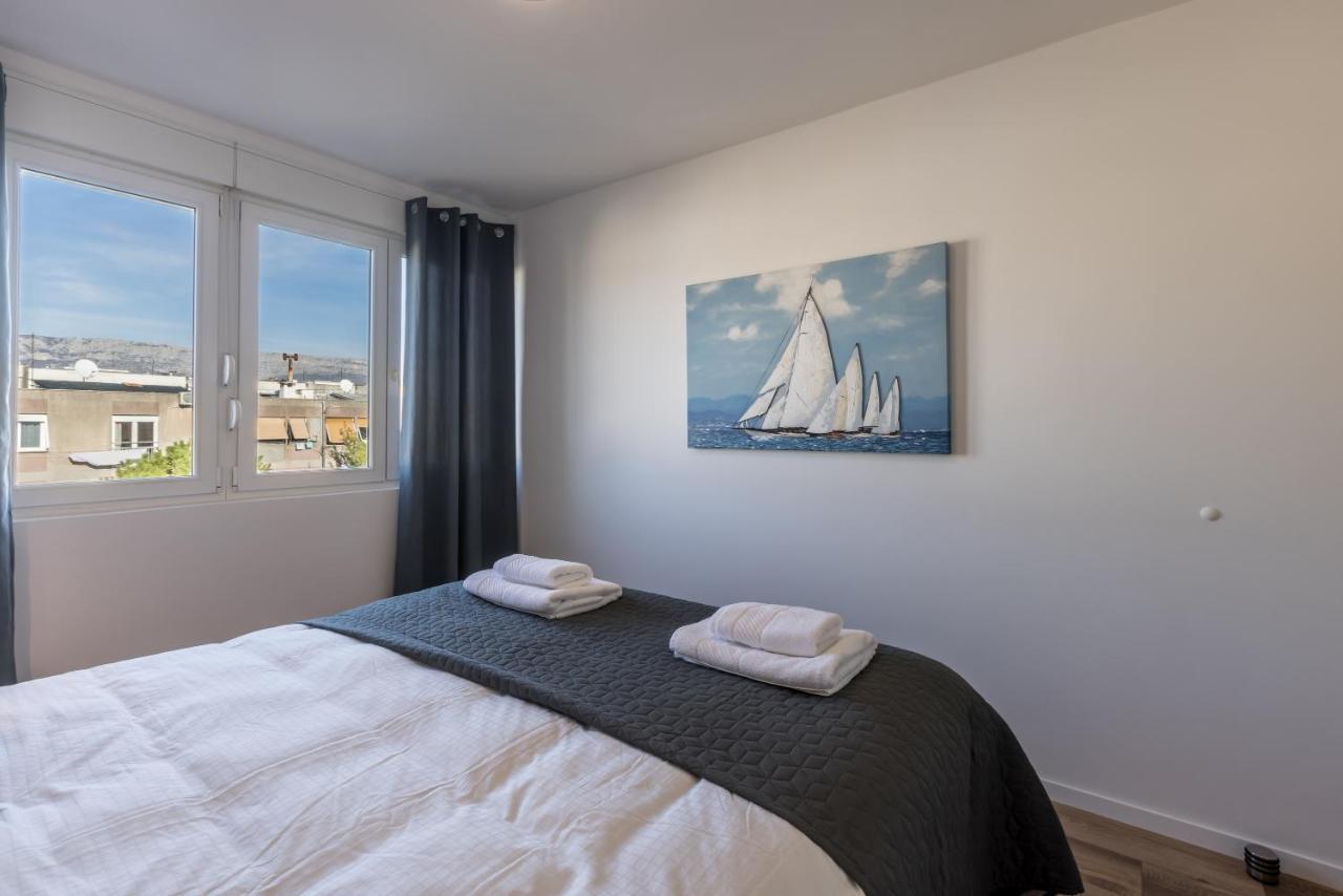 Sundowners Apartment, 52Qm, Double & Single Bed, 10 Min From Old Town Of Split Kültér fotó
